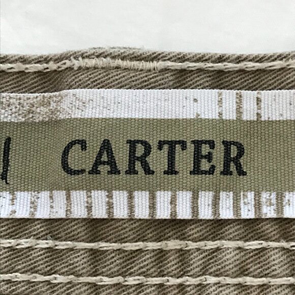 BKE Casuals Carter Jeans Men 33x30 Beige Low Rise Straight Leg Stretch Skater - Picture 5 of 13